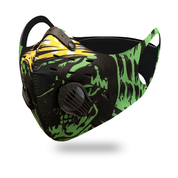 Windproof Dustproof Cycling Face Mask Unisex Bicycle Equipment Warm Running Breathable Activated Carbon Outdoor Sports Face Mask