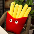 Cross-border French Fries Pillow Toy Creative Cartoon Burger Pillow Plush Toy Doll Photography Props Sofa Pillow
