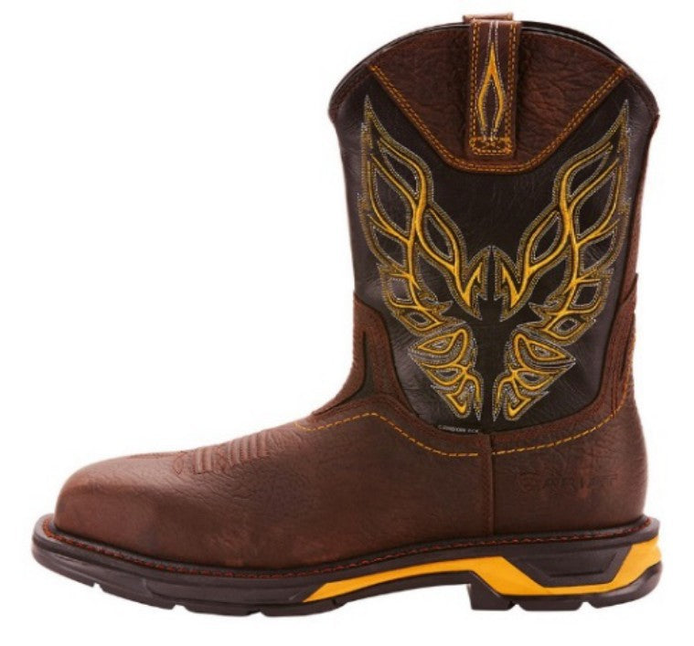 Cross-border foreign trade new European and American Martin boots sewing line men's shoes ethnic chunky heel casual square toe winter snow boots