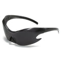 Cross-Border New Sports Sunglasses, European and American Style, Colorful Reflective Cycling Glasses, Hip-Hop Quirky Sunglasses