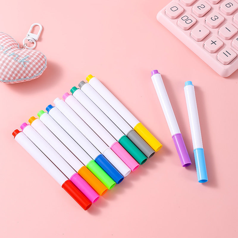Liquid Environmental protection dust-free chalk LED fluorescent light board pen children graffiti painting blackboard pen acrylic erasable pen
