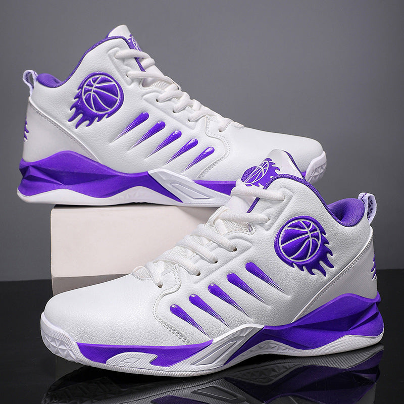 2024 cross-border explosion men's basketball shoes men's and women's non-slip lightweight running shoes