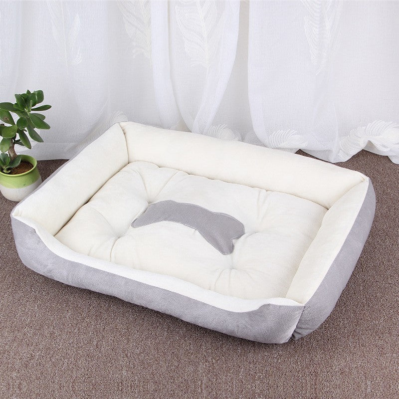 Factory spot dog kennel small, medium and large dog warm dog kennel Net Red pet kennel dog bed dog mat pet supplies wholesale