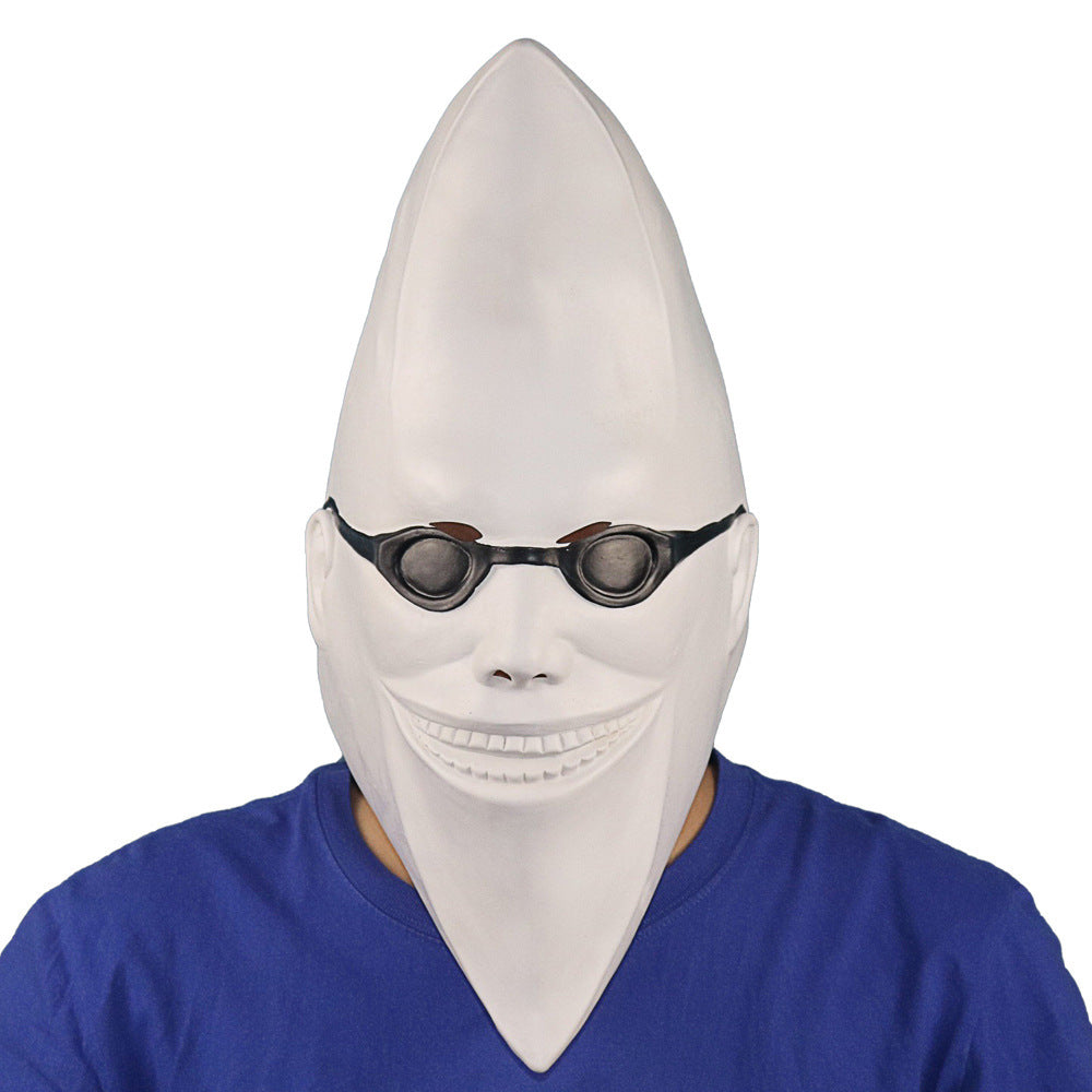 Moon Man with Eyes Handsome Headgear Men and Women Moon Man Mask Prom Party Funny Halloween Props