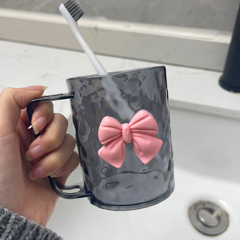 Light Luxury Simple Wash Cup Toothbrush Cup Couple's Set Mouthwash Cup Household Brush Cup Tooth Cage Children's Dental Cup