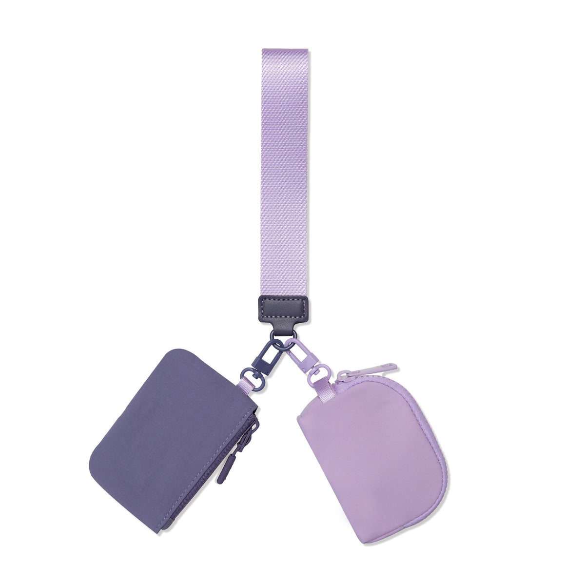 2025 New Lulu Same Style Wrist Bag Portable Lulu Card Bag Bank Card Mini Coin Cosmetics Bag Small Bag