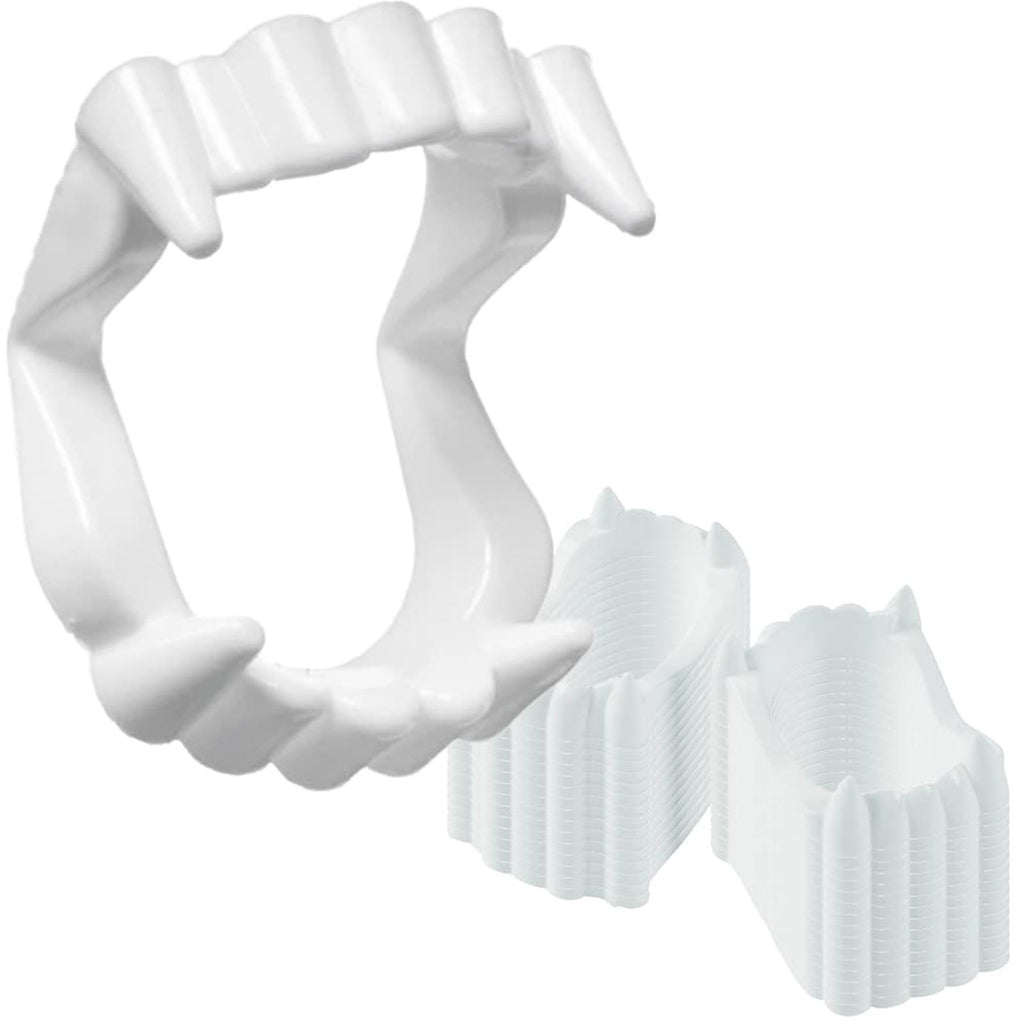 April Fool's Day whole body toy Halloween props supplies horror vampire luminous denture scare toy