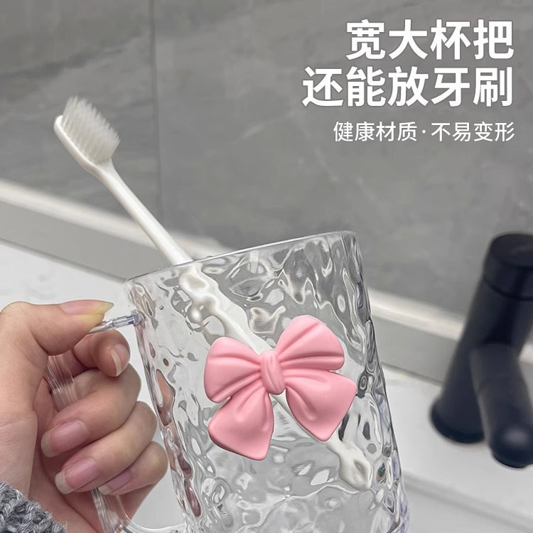 Light Luxury Simple Wash Cup Toothbrush Cup Couple's Set Mouthwash Cup Household Brush Cup Tooth Cage Children's Dental Cup
