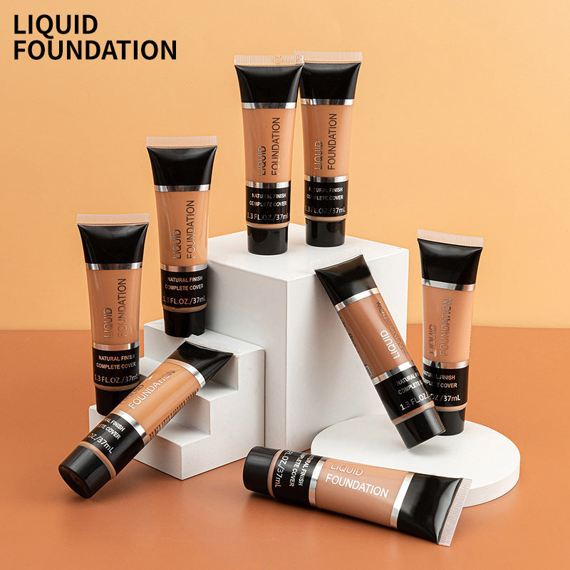 Cross-Border Moisturizing, Brightening, Concealer Foundation, Natural and Long-Lasting Oil-Control Bb Cream, Non-Removing Makeup, European and American Contouring Powder, Moisturizing