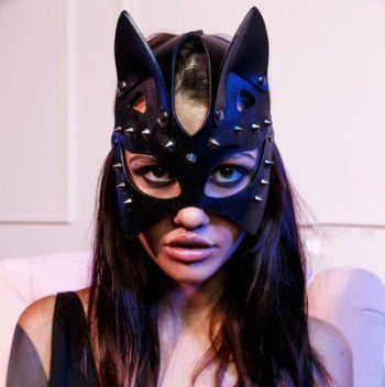 Fun headgear women's supplies sm props binding training mask hollow binding headgear spot wholesale