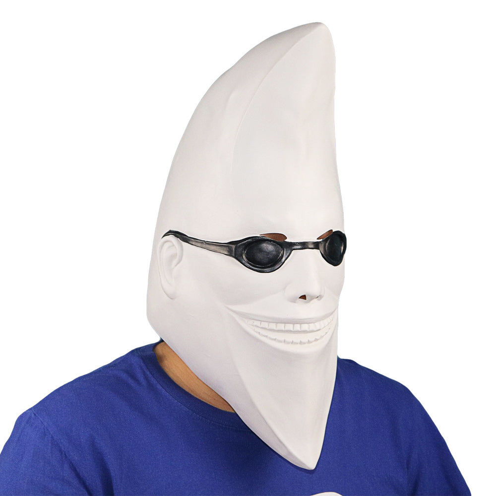 Moon Man with Eyes Handsome Headgear Men and Women Moon Man Mask Prom Party Funny Halloween Props