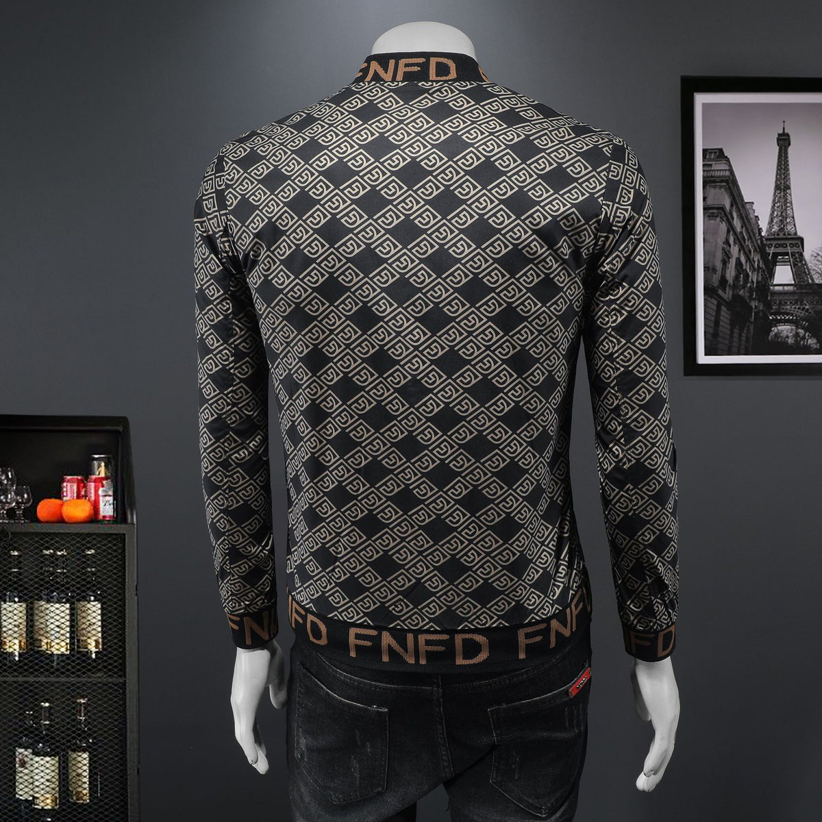 Men's New Autumn Fashion Trend Casual Versatile Men's Jacket Tops