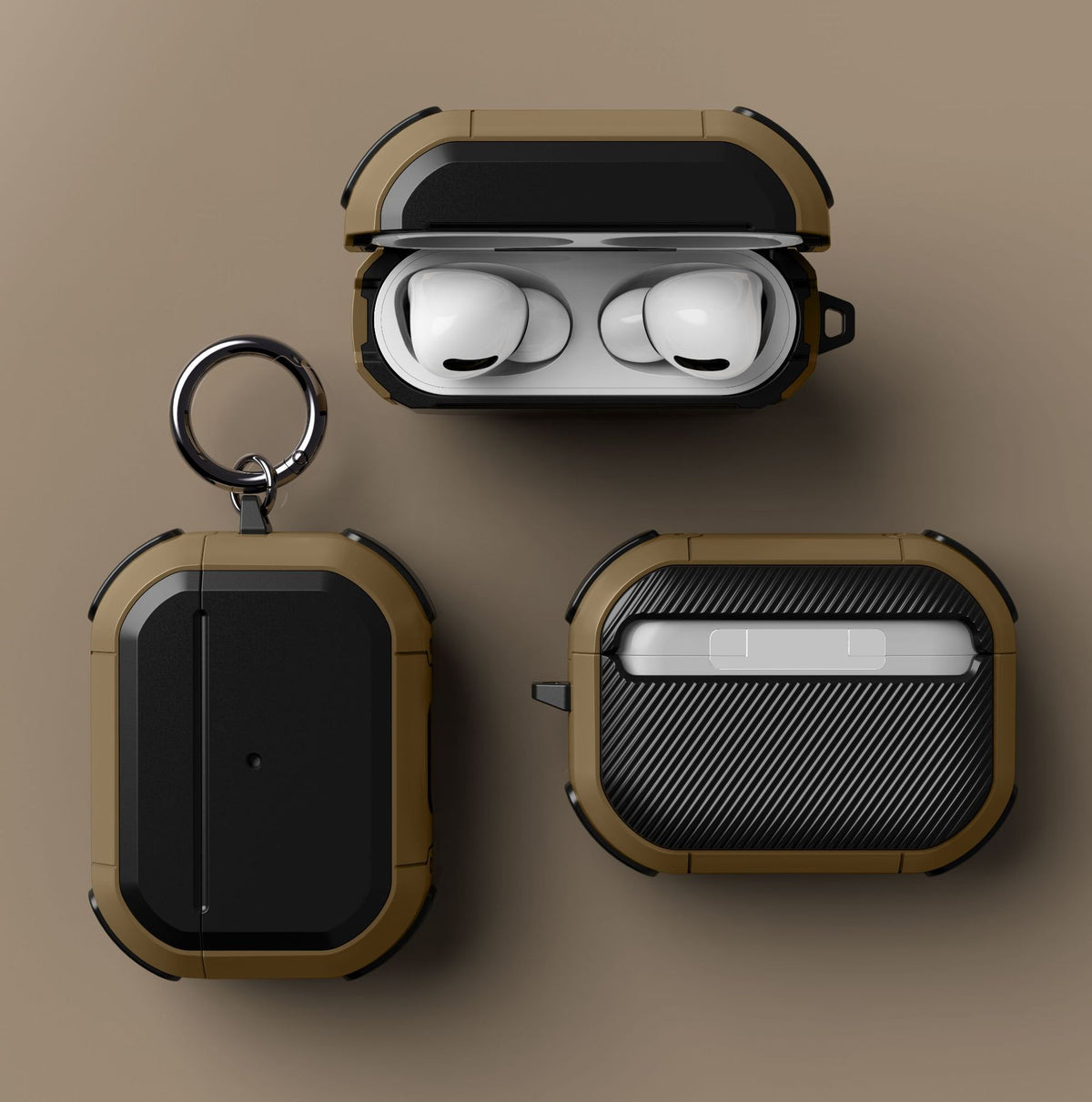 Suitable for AirPods 4 Apple Earphone Case, AirPods Pro 3 Thunder Armor Anti-Drop Earphone Cover, New Mecha Style