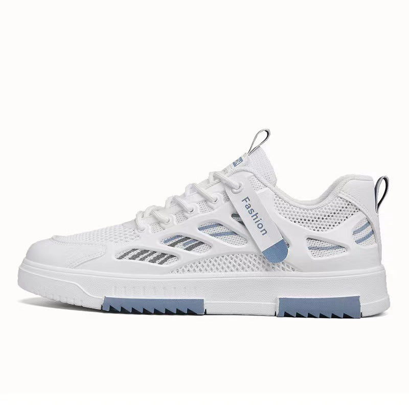 Breathable Mesh Shoes Men's Trendy All-match White Shoes Student Sports Casual Sneakers Trendy Shoes 2025 Summer New