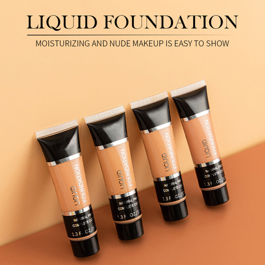 Cross-Border Moisturizing, Brightening, Concealer Foundation, Natural and Long-Lasting Oil-Control Bb Cream, Non-Removing Makeup, European and American Contouring Powder, Moisturizing