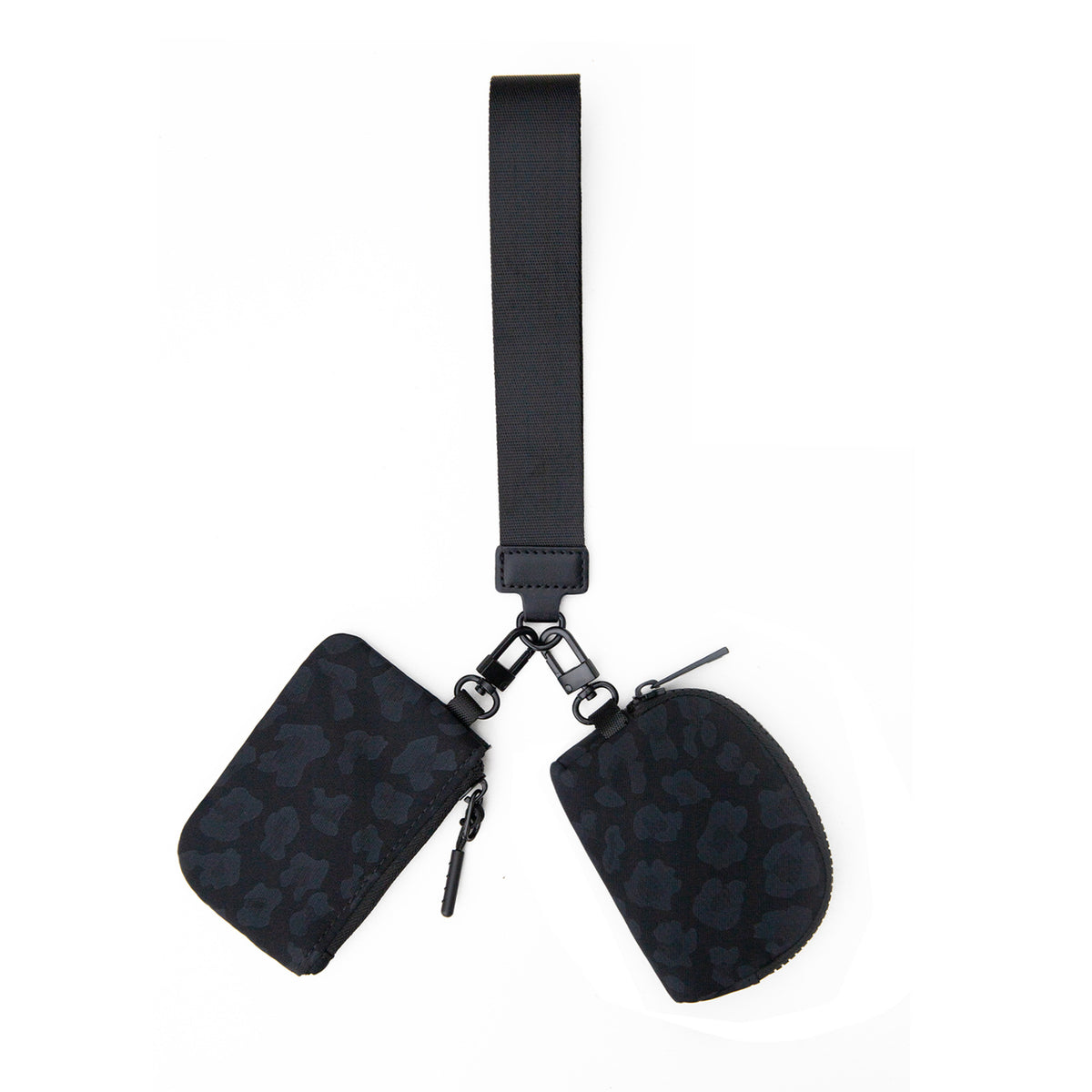 2025 New Lulu Same Style Wrist Bag Portable Lulu Card Bag Bank Card Mini Coin Cosmetics Bag Small Bag