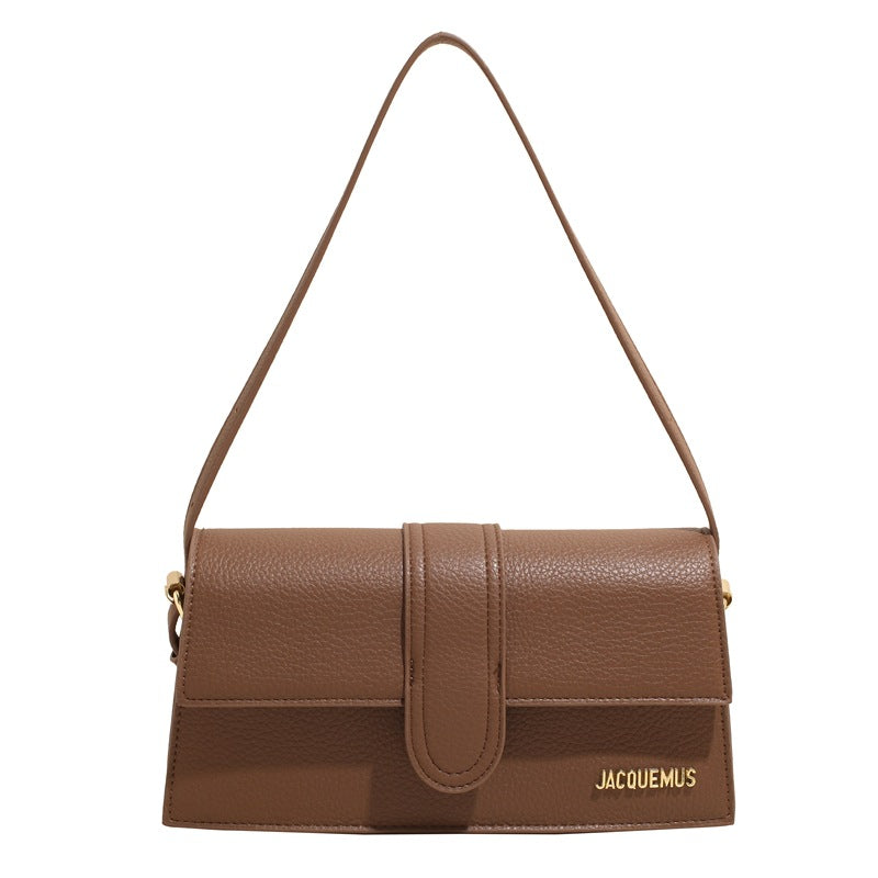 Cross-border 2025 New Women's Niche Design French Fashion All-match High-end Texture Portable Shoulder Crosbody Small Square Bag