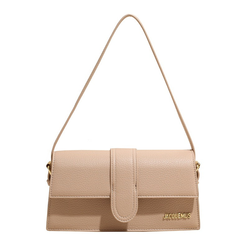 Cross-border 2025 New Women's Niche Design French Fashion All-match High-end Texture Portable Shoulder Crosbody Small Square Bag