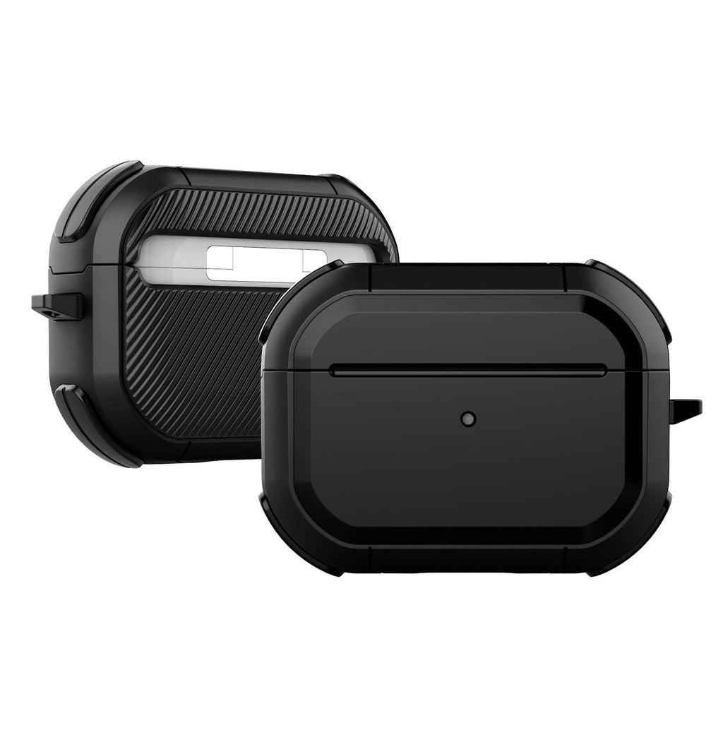Suitable for AirPods 4 Apple Earphone Case, AirPods Pro 3 Thunder Armor Anti-Drop Earphone Cover, New Mecha Style
