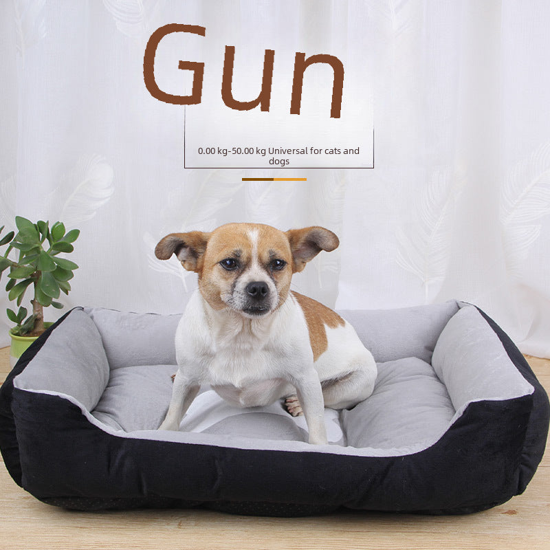 Factory spot dog kennel small, medium and large dog warm dog kennel Net Red pet kennel dog bed dog mat pet supplies wholesale