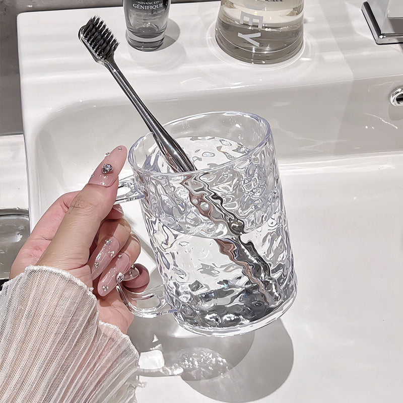 Light Luxury Simple Wash Cup Toothbrush Cup Couple's Set Mouthwash Cup Household Brush Cup Tooth Cage Children's Dental Cup